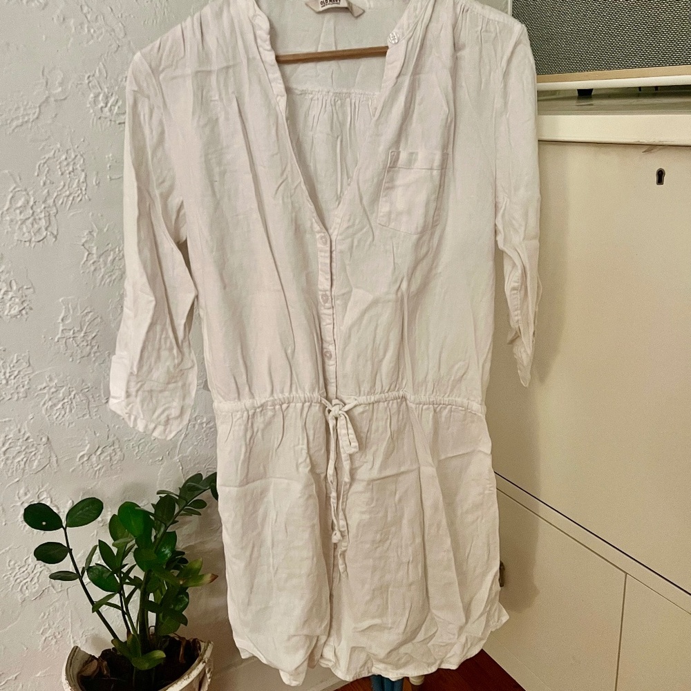 White Shirt Dress